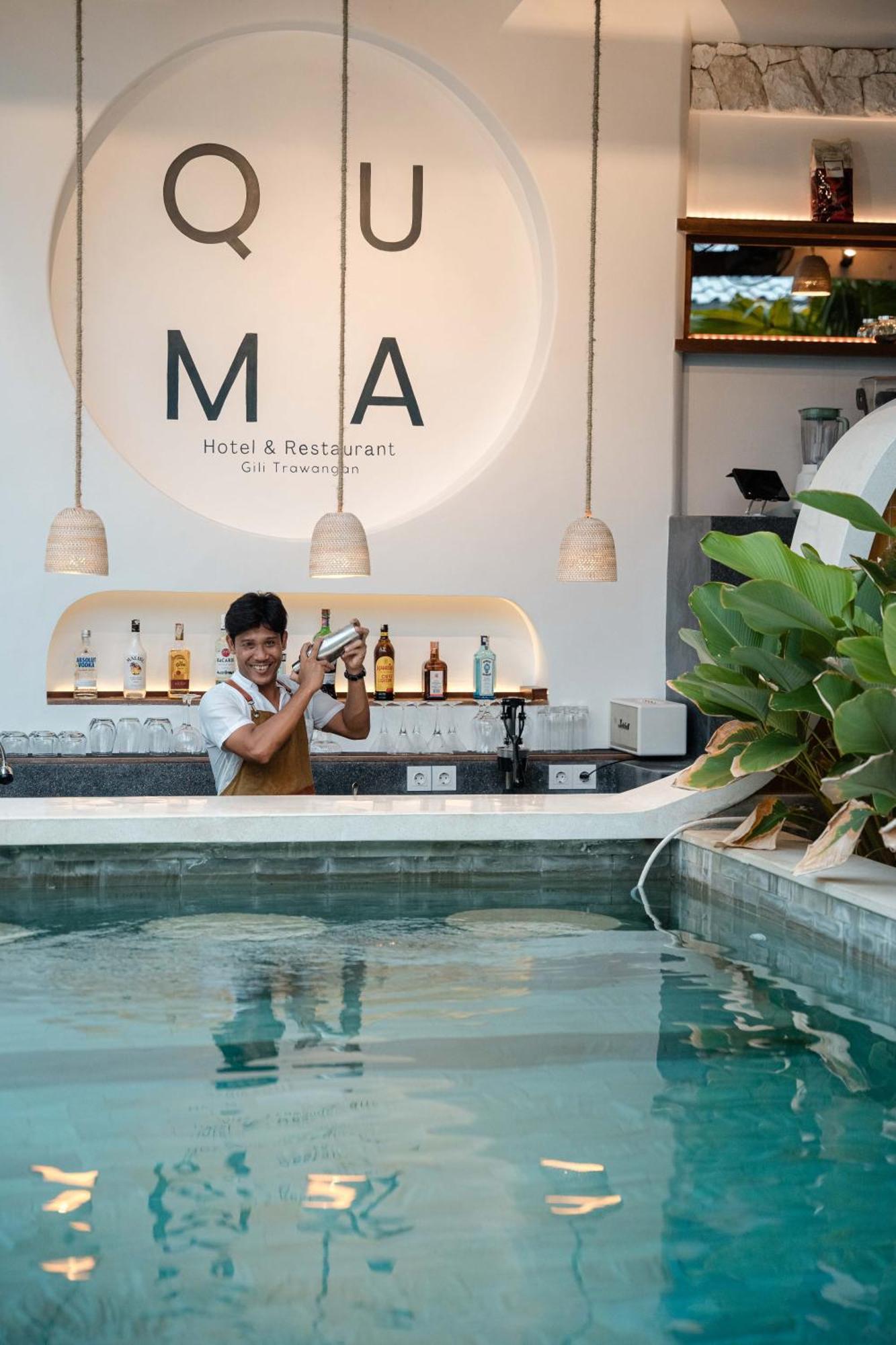 Quma Hotel Gili Trawangan Zewnętrze zdjęcie