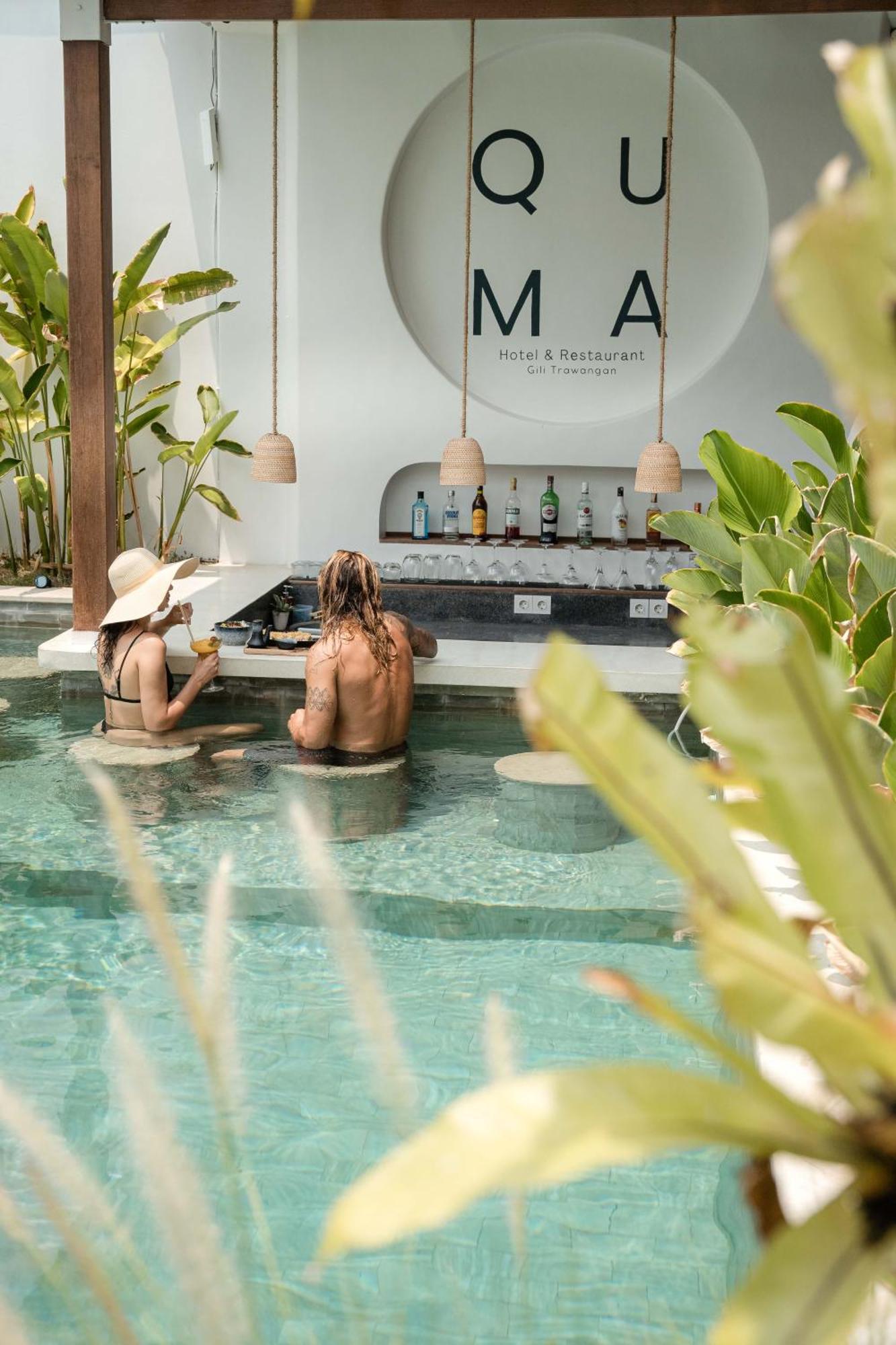 Quma Hotel Gili Trawangan Zewnętrze zdjęcie